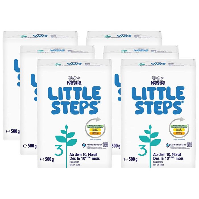 Nestlé LITTLE STEPS 3 Folgemilch (6 x 500g)