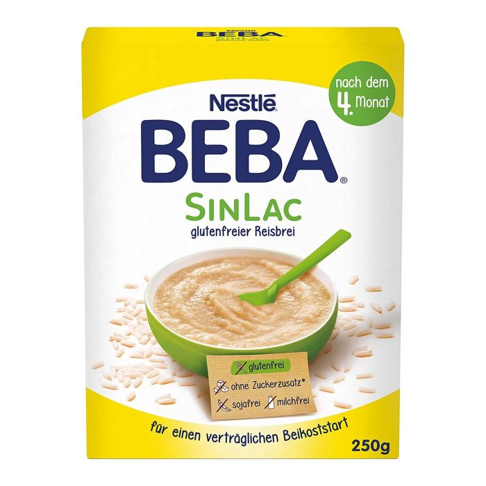 NESTLÉ BEBA SinLac glutenfreier Reisbrei (1 x 250g)