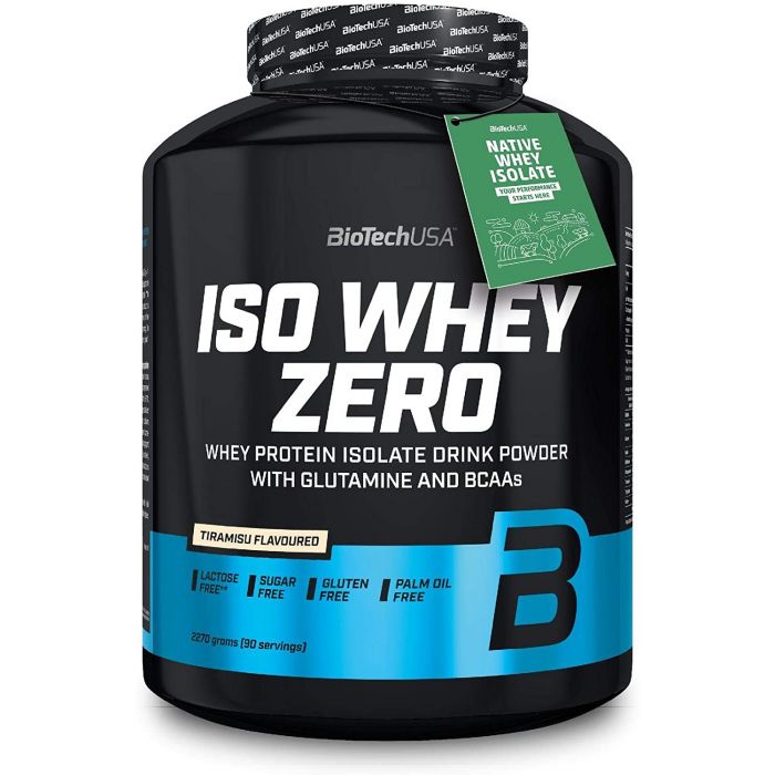 BioTechUSA Iso Whey ZERO 2270g, (Tiramisu - 2270g)