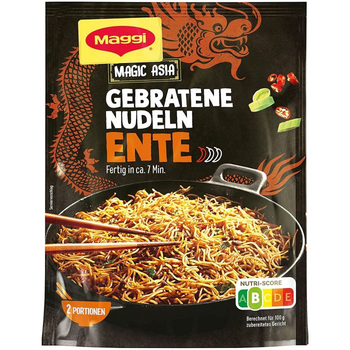 MAGGI Magic Asia Gebratene Nudeln Ente  (Ente 11 x 119g)