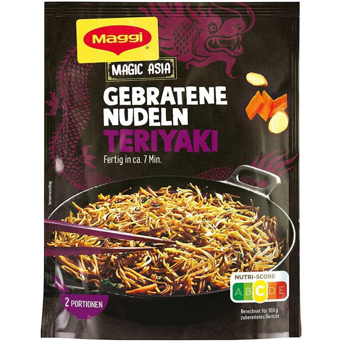 MAGGI Magic Asia Gebratene Nudeln Teriyaki (1 x 126g)