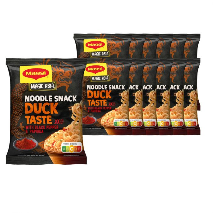 MAGGI Magic Asia Nudel Snack Ente (12 x 62g)