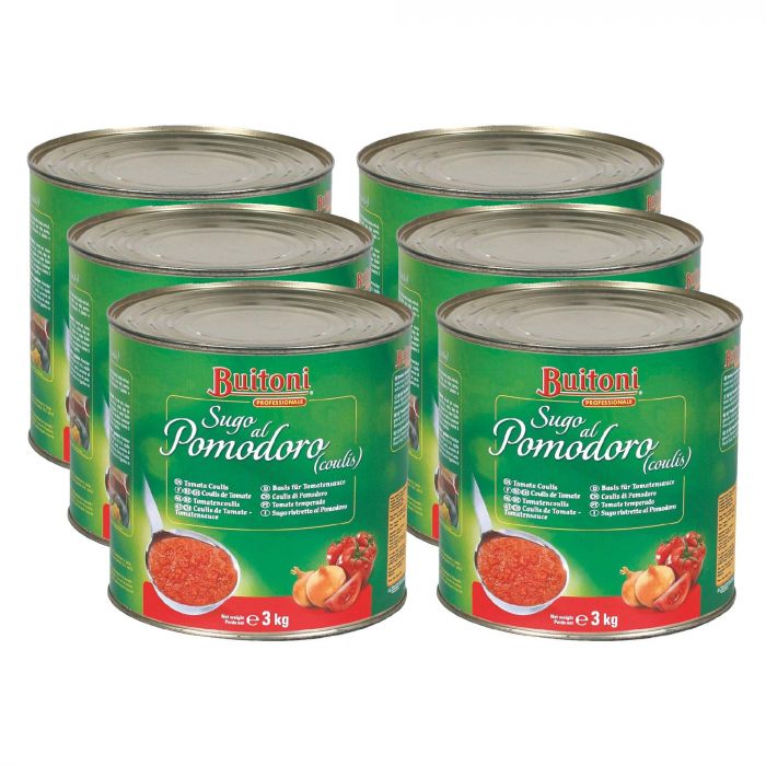 Buitoni Sugo al Pomodoro Coulis (6 x 3kg)