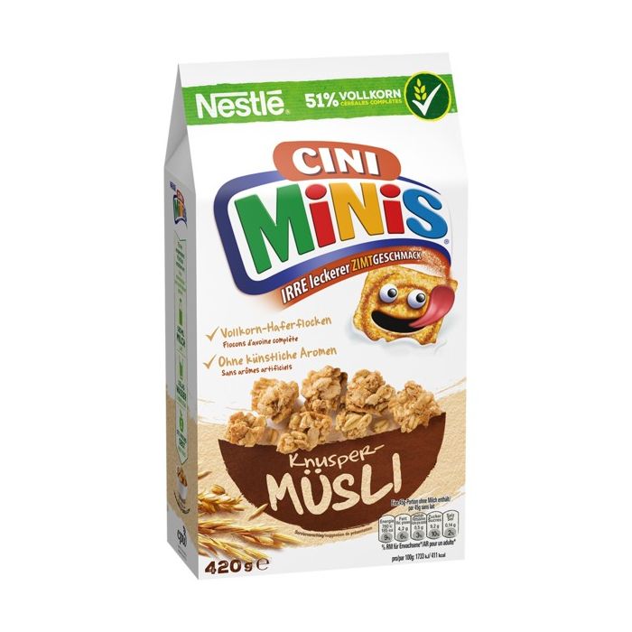 NESTLÉ CINI MINIS Knusper-Müsli (5 x 420g)