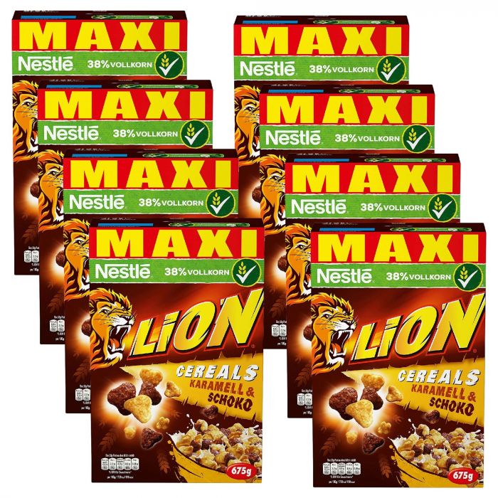 NESTLÉ LION CEREALS (8 x 675g)