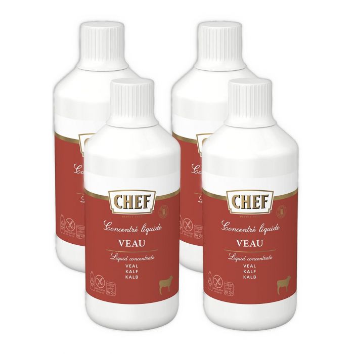 CHEF Flüssiges Konzentrat Kalb (4 x 1L)