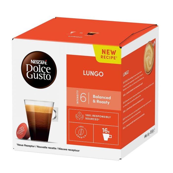 Nescafé Dolce Gusto Lungo Kaffeekapseln (1 x 16 Kapseln)