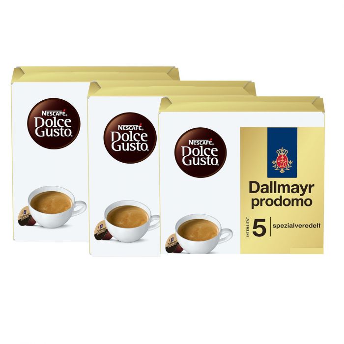 Nescafé Dolce Gusto Dallmayr Prodomo (3 x 16 Kapseln)