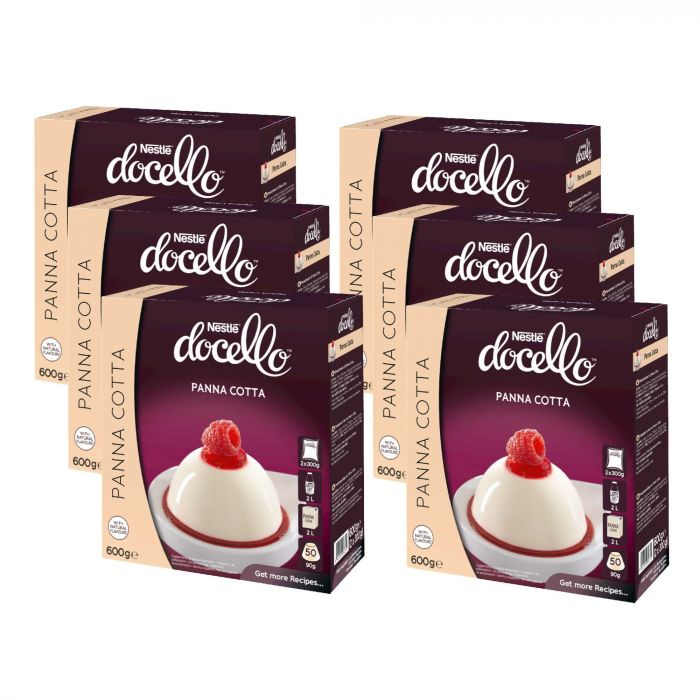 NESTLÉ DOCELLO Dessertpulver für Panna Cotta (6 x 2 x 300g)