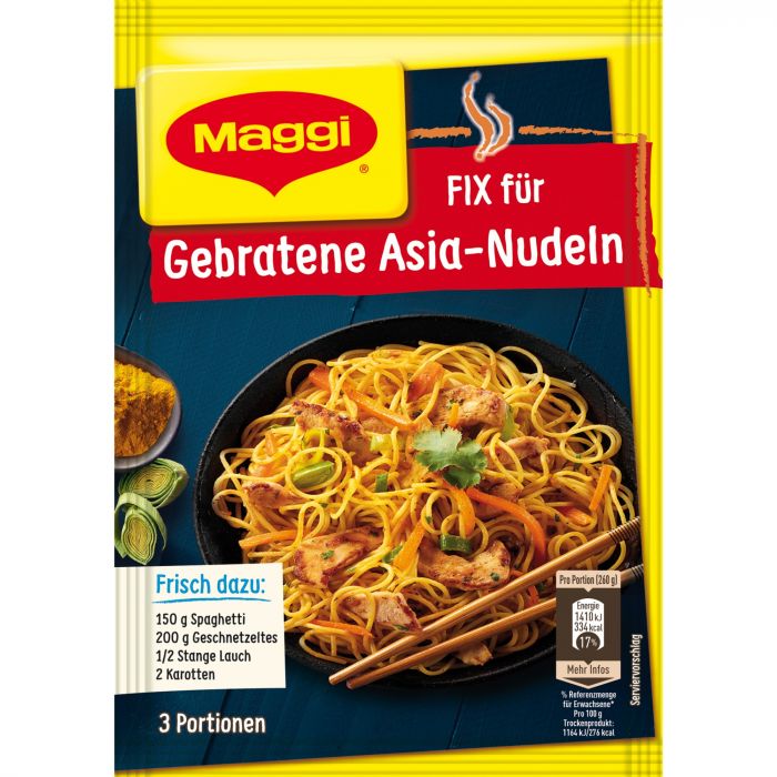 MAGGI Fix für Gebratene Asia Nudeln (1 x 26g)