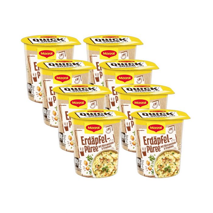 MAGGI QUICK SNACK Erdäpfel-Püree (8 x 59g)