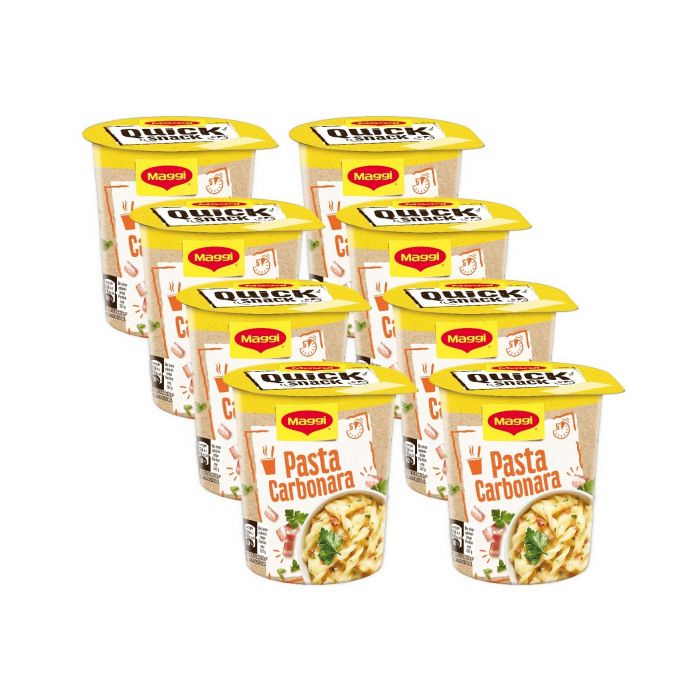 MAGGI QUICK SNACK  Pasta Carbonara (8 x 50g)