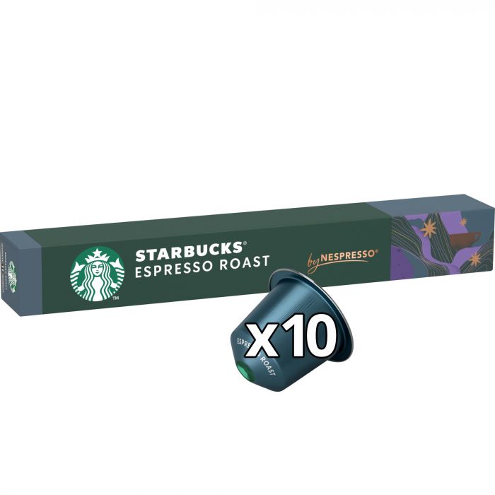 Starbucks Espresso Roast für Nespresso Kaffeekapseln (1 x 10 Kapseln)