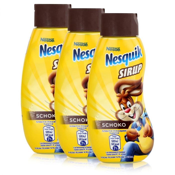 NESQUIK Schoko Sirup (3er Pack) (3 x 300ml)