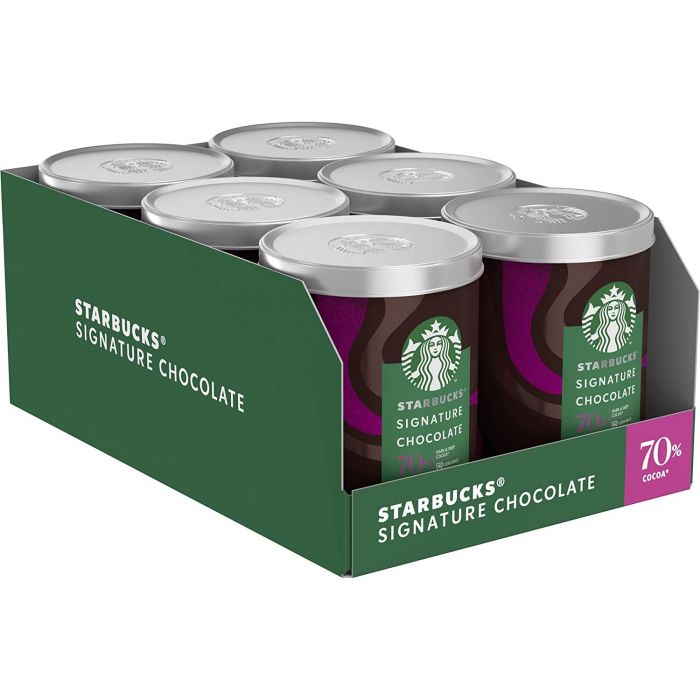 Starbucks Signature Chocolate 70% Kakaopulver (6 x 300g)