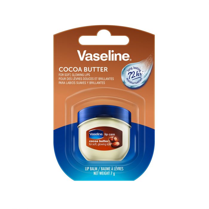 Vaseline Lip Therapy Cocoa Butter, Pflegender Lippenbalsam für optimale Feuchtigkeit, (Cocoa Butter (1er Pack))