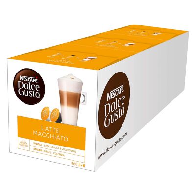 NESCAFÉ Dolce Gusto Nesquik Trinkschokolade 16 Aromaversiegelte Kapseln 3er  Pack