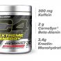 C4 Extreme Energy - Pre-Workout-Booster - Fruchtpunsch | Getränkepulver für Energy Drink | 300 mg Koffein + Beta-Alanin + Kreatin-Monohydrat | 30 Portionen (1 x 300g)