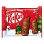 NESTLÉ KITKAT Mini-Weihnachtsmänner aus Milchschokolade (1 x 3 x 29g)