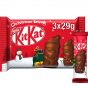 NESTLÉ KITKAT Mini-Weihnachtsmänner aus Milchschokolade (1 x 3 x 29g)