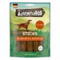 AdVENTuROS Sticks Hundeleckerli fettarm, mit Büffelgeschmack 120g Beutel (6 x 120 g)