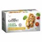 GOURMET Nature's Creation Naturbelassenes Katzennassfutter in Gelee, Huhn & Truthahn Mix, 4er Pack à 85g Dose (12er Pack (12 x 4 x 85g))