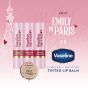 Vaseline x Emily in Paris | Set Lippenbalsam Stift 3er Set plus Taschenspiegel Kompaktspiegel | Limited Edition |  (Mix Set & Spiegel)